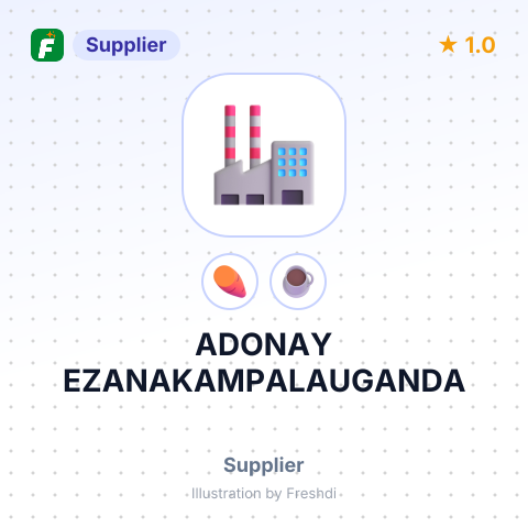ADONAY EZANAKAMPALAUGANDA – summary card, no photo uploaded yet