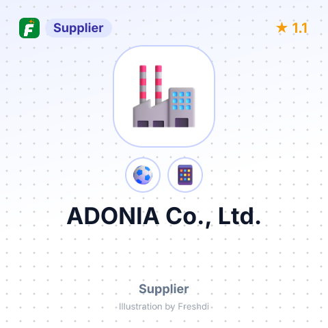 ADONIA Co., Ltd. – summary card, no photo uploaded yet