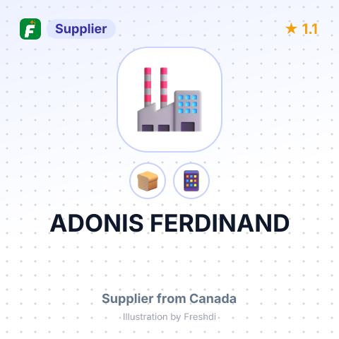 ADONIS FERDINAND – summary card, no photo uploaded yet