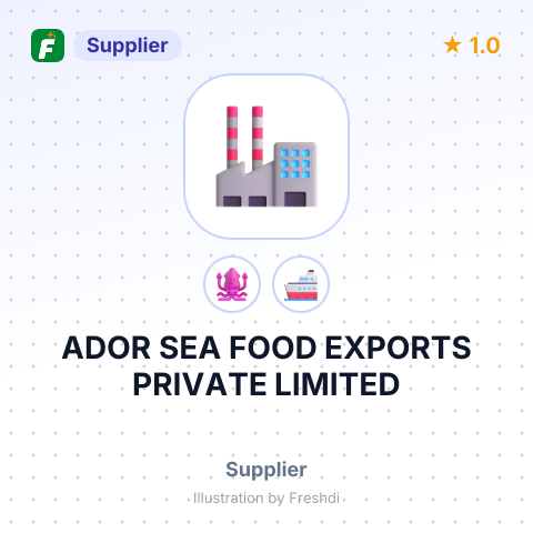 ADOR SEA FOOD EXPORTS PRIVATE LIMITED – summary card, no photo uploaded yet