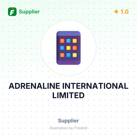 ADRENALINE INTERNATIONAL LIMITED – summary card, no photo uploaded yet