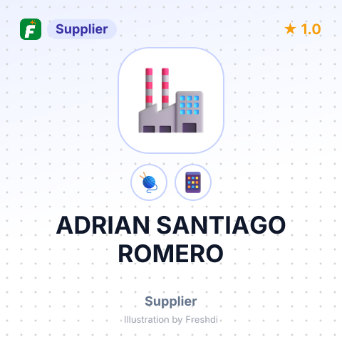 ADRIAN SANTIAGO ROMERO – summary card, no photo uploaded yet