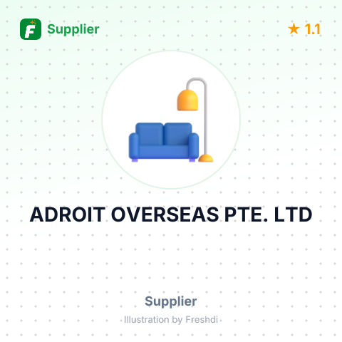 ADROIT OVERSEAS PTE. LTD – summary card, no photo uploaded yet