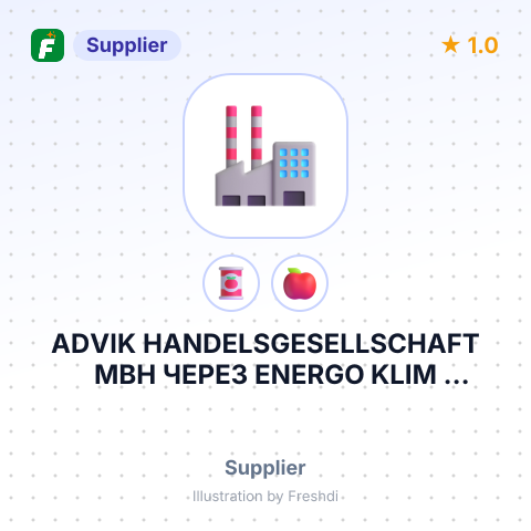 ADVIK HANDELSGESELLSCHAFT MBH ЧЕРЕЗ ENERGO KLIM ANDRZEJ FIEREK – summary card, no photo uploaded yet