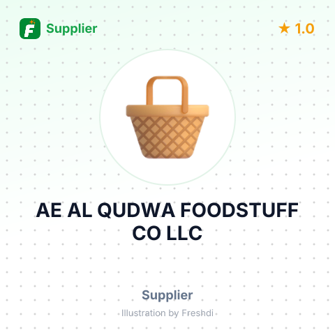 AE AL QUDWA FOODSTUFF CO LLC – summary card, no photo uploaded yet