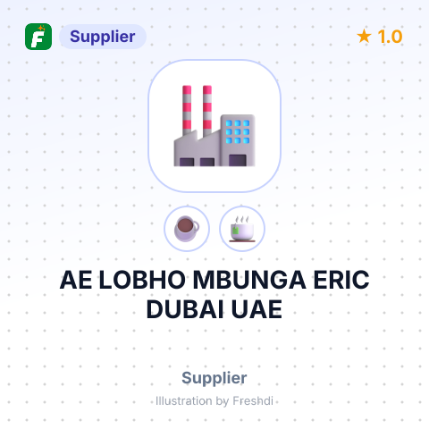 AE LOBHO MBUNGA ERIC DUBAI UAE – summary card, no photo uploaded yet