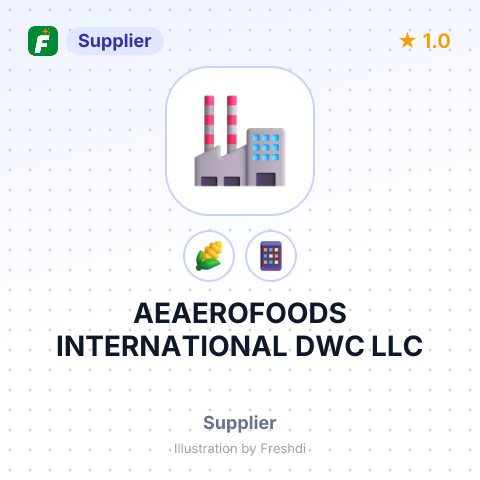AEAEROFOODS INTERNATIONAL DWC LLC – summary card, no photo uploaded yet