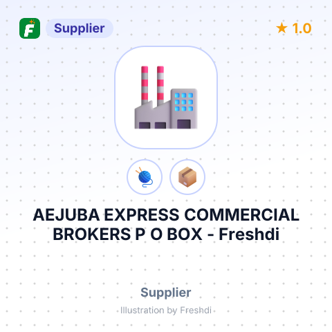 AEJUBA EXPRESS COMMERCIAL BROKERS P O BOX – summary card, no photo uploaded yet
