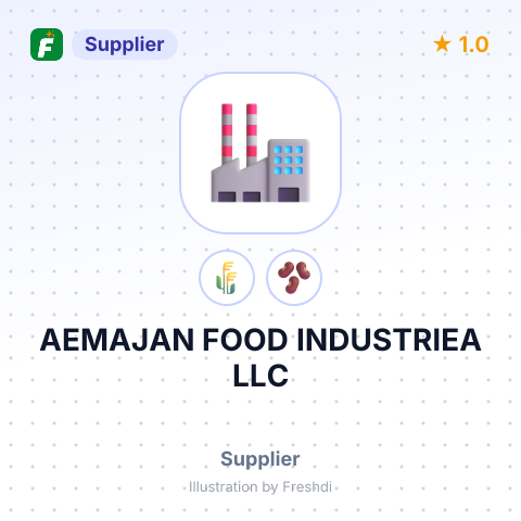 AEMAJAN FOOD INDUSTRIEA LLC – summary card, no photo uploaded yet