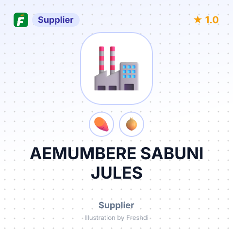 AEMUMBERE SABUNI JULES – summary card, no photo uploaded yet