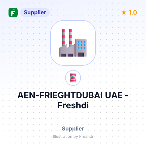 AEN-FRIEGHTDUBAI UAE – summary card, no photo uploaded yet