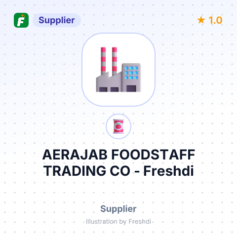 AERAJAB FOODSTAFF TRADING CO – summary card, no photo uploaded yet