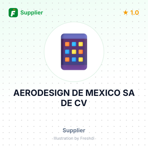 AERODESIGN DE MEXICO SA DE CV – summary card, no photo uploaded yet