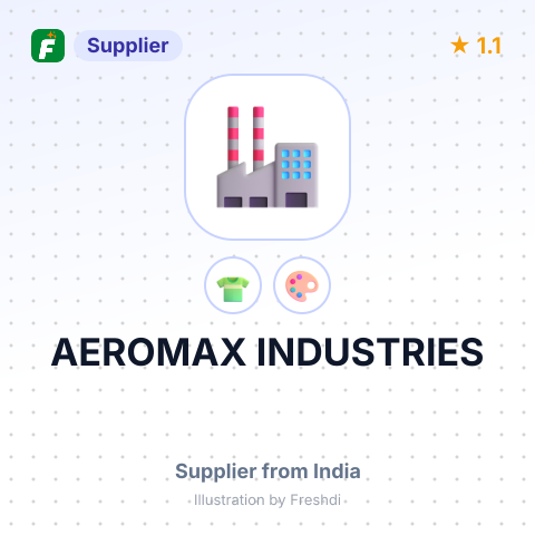 AEROMAX INDUSTRIES – summary card, no photo uploaded yet