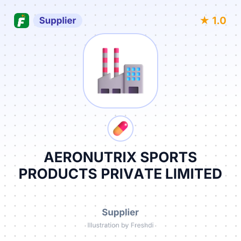 AERONUTRIX SPORTS PRODUCTS PRIVATE LIMITED – summary card, no photo uploaded yet
