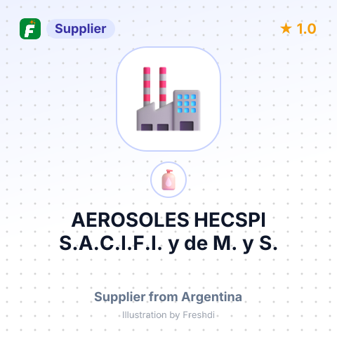 AEROSOLES HECSPI S.A.C.I.F.I. y de M. y S. – summary card, no photo uploaded yet