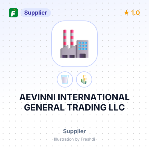 AEVINNI INTERNATIONAL GENERAL TRADING LLC – summary card, no photo uploaded yet
