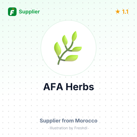 AFA Herbs  – summary card, no photo uploaded yet