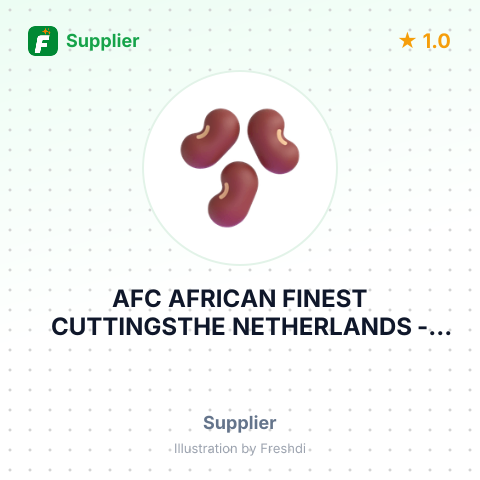 AFC AFRICAN FINEST CUTTINGSTHE NETHERLANDS – summary card, no photo uploaded yet