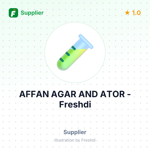 AFFAN AGAR AND ATOR – summary card, no photo uploaded yet