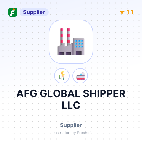AFG GLOBAL SHIPPER LLC – summary card, no photo uploaded yet