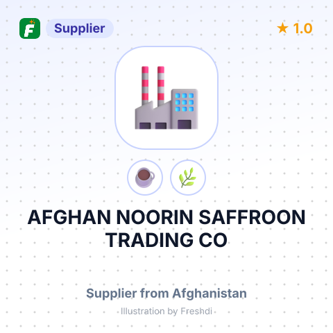 AFGHAN NOORIN SAFFROON TRADING CO – summary card, no photo uploaded yet