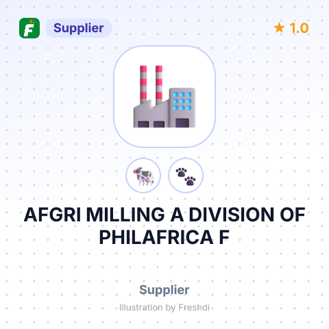 AFGRI MILLING A DIVISION OF PHILAFRICA F – summary card, no photo uploaded yet