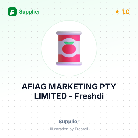 AFIAG MARKETING PTY LIMITED – summary card, no photo uploaded yet