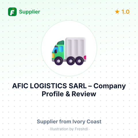 AFIC LOGISTICS SARL – summary card, no photo uploaded yet