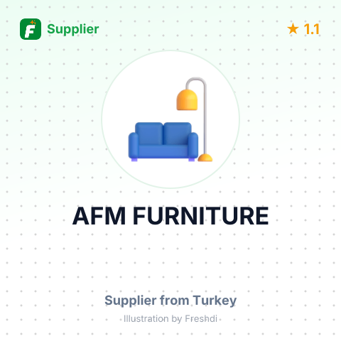 AFM FURNITURE – summary card, no photo uploaded yet