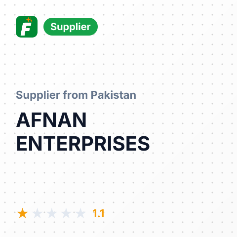 AFNAN ENTERPRISES – summary card, no photo uploaded yet