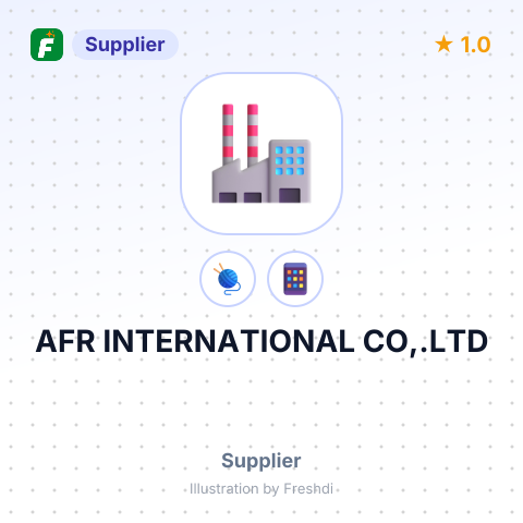 AFR INTERNATIONAL CO,.LTD – summary card, no photo uploaded yet