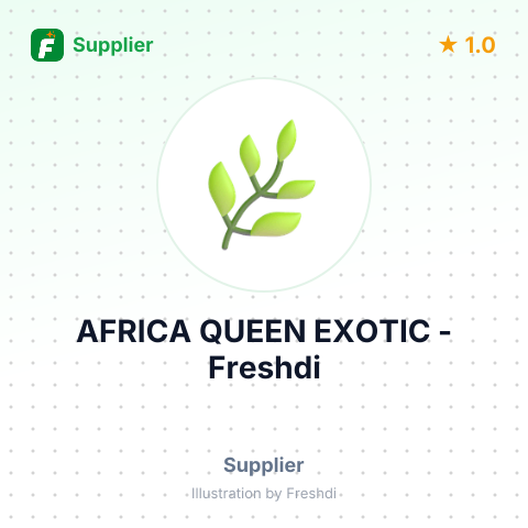 AFRICA QUEEN EXOTIC – summary card, no photo uploaded yet
