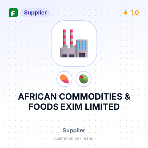 AFRICAN COMMODITIES & FOODS EXIM LIMITED – summary card, no photo uploaded yet