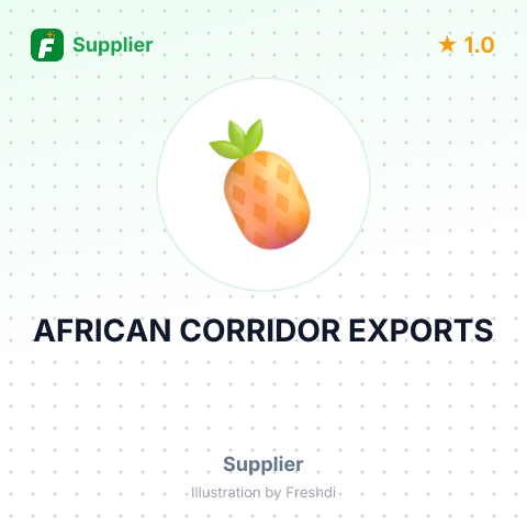 AFRICAN CORRIDOR EXPORTS – summary card, no photo uploaded yet