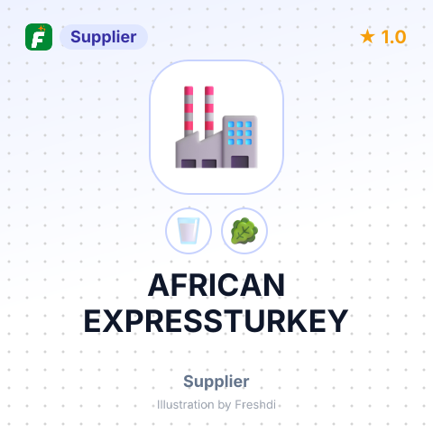 AFRICAN EXPRESSTURKEY – summary card, no photo uploaded yet