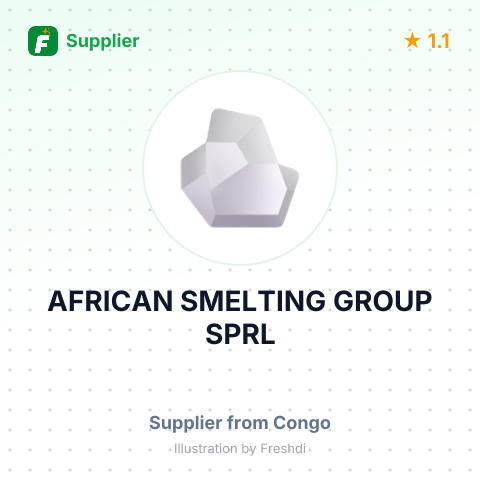 AFRICAN SMELTING GROUP SPRL – summary card, no photo uploaded yet