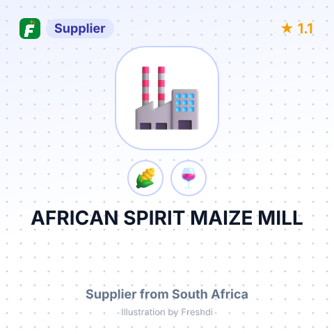 AFRICAN SPIRIT MAIZE MILL – summary card, no photo uploaded yet