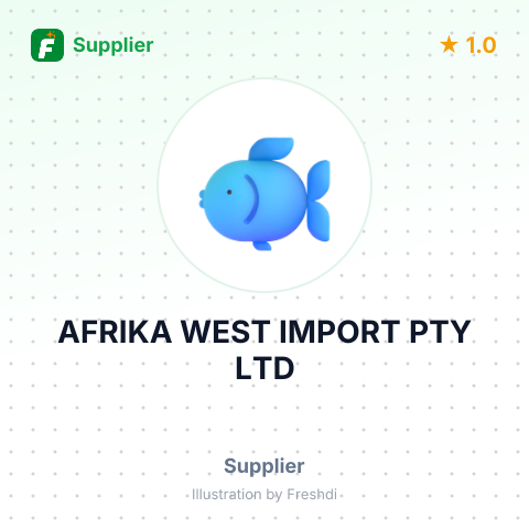 AFRIKA WEST IMPORT PTY LTD – summary card, no photo uploaded yet
