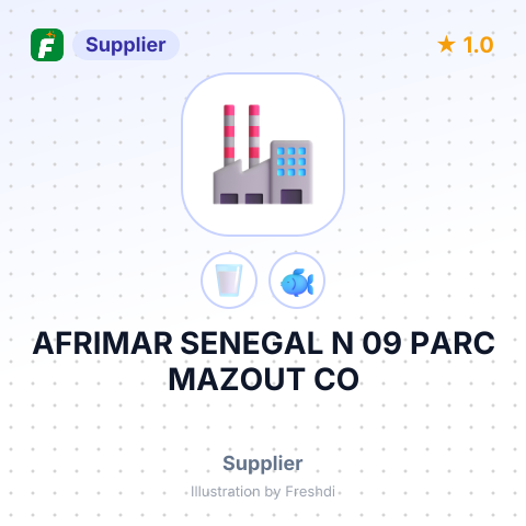 AFRIMAR SENEGAL N 09 PARC MAZOUT CO – summary card, no photo uploaded yet