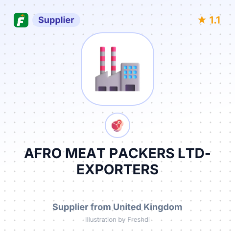 AFRO MEAT PACKERS LTD- EXPORTERS – summary card, no photo uploaded yet