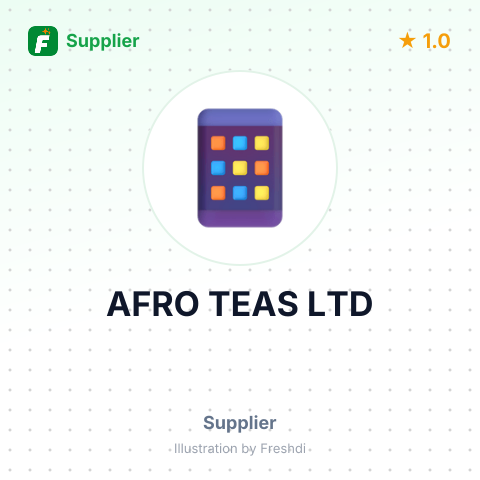 AFRO TEAS LTD – summary card, no photo uploaded yet