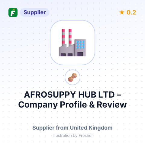 AFROSUPPY HUB LTD – summary card, no photo uploaded yet