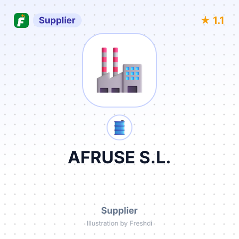 AFRUSE S.L. – summary card, no photo uploaded yet