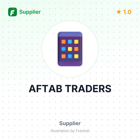 AFTAB TRADERS – summary card, no photo uploaded yet