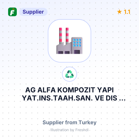 AG ALFA KOMPOZIT YAPI YAT.INS.TAAH.SAN. VE DIS TIC.LTD.STI. – summary card, no photo uploaded yet