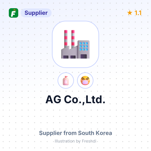 AG Co.,Ltd. – summary card, no photo uploaded yet