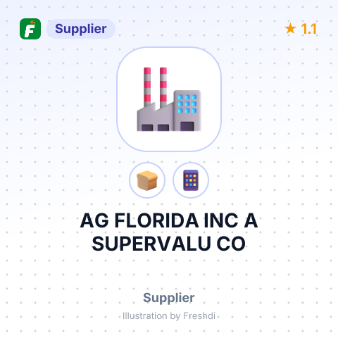 AG FLORIDA INC A SUPERVALU CO – summary card, no photo uploaded yet