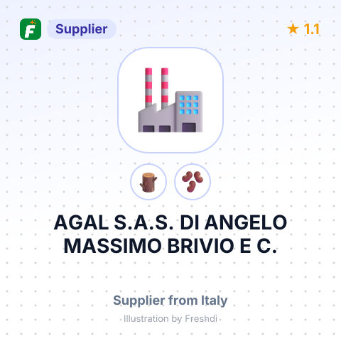 AGAL S.A.S. DI ANGELO MASSIMO BRIVIO E C. – summary card, no photo uploaded yet