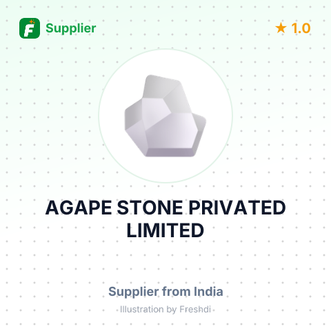 AGAPE STONE PRIVATED LIMITED – summary card, no photo uploaded yet